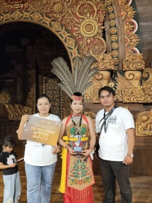 Tari Dayak Mendunia: Cristiena Masuk Top 10 dan Melaju ke Final di Hainan, China