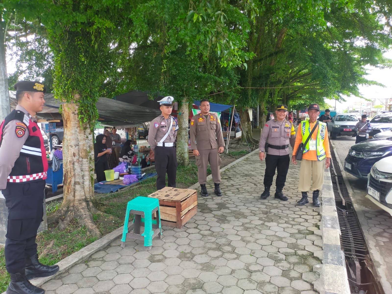 Polres Gumas Tingkatkan Patroli Dialogis Jaga Keamanan di Kota Kuala Kurun