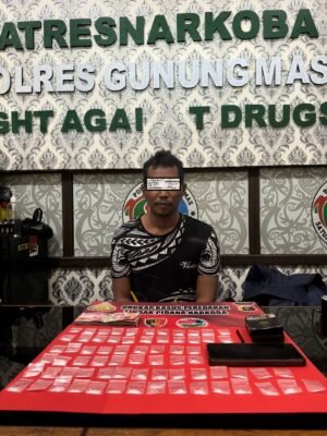 Pengedar Sabu Ditangkap di Tampelas, Polisi Sita 69 Paket Siap Edar