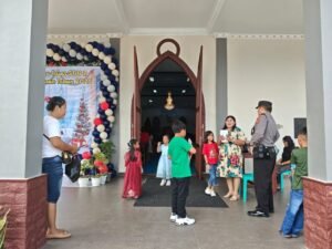 Pastikan Keamanan Natal dan Layanan Publik, Polsek Kurun Gelar Patroli KRYD