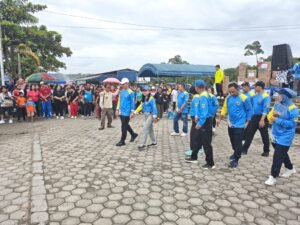 Momentum Sumpah Pemuda, Jalan Sehat Warnai Pagi Kota Kuala Kurun