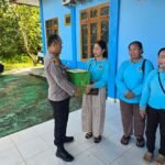 Polres Gunung Mas Salurkan Bantuan Sosial kepada Relawan SPPG Kemala Presisi