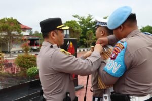 Operasi Lilin 2025 Dimulai, Polres Gunung Mas Pastikan Keamanan Nataru