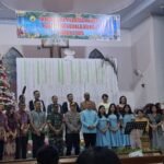 Kapolres Gunung Mas Hadiri Ibadah Malam Natal, Sampaikan Pesan Damai dan Imbauan Keamanan