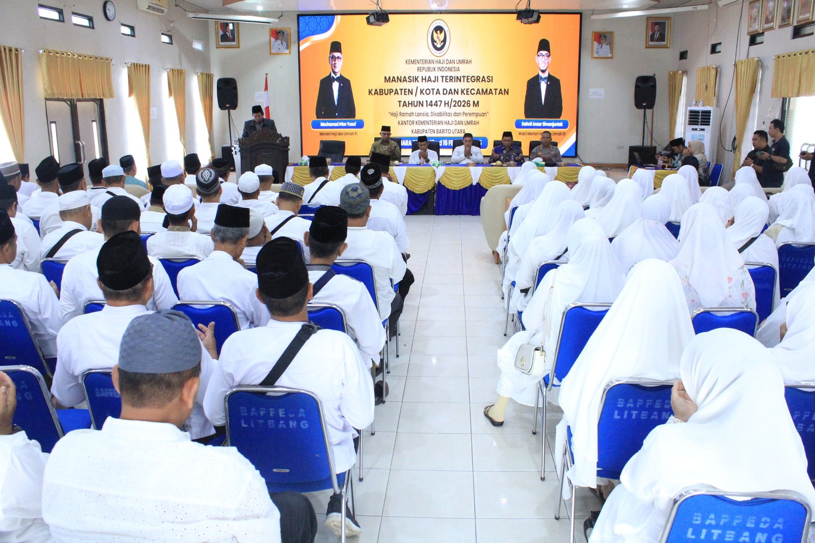 Pembukaan Manasik Haji, Pemerintah Barito Utara Ingatkan Pentingnya Kesehatan dan Kepatuhan Aturan