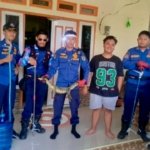 Masuk ke Pemukiman Warga Disdamkarmat Barito Utara Berhasil Evakuasi Biawak