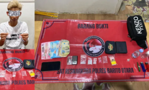 Simpan Sabu dalam Dompet, Pemuda di Barito Utara Tak Berkutik Diciduk Polisi