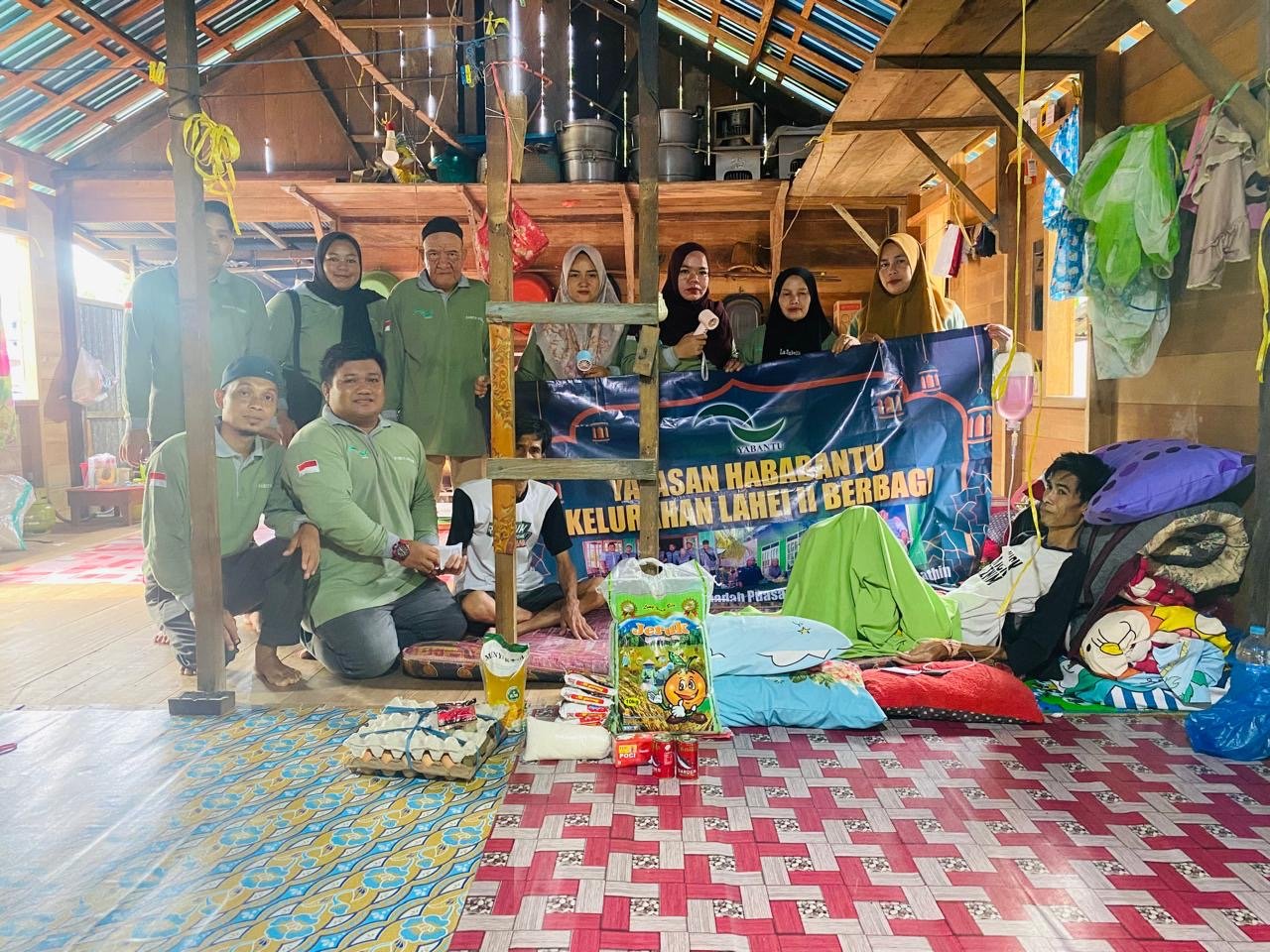 Yayasan Hababantu Lahei II Salurkan Bantuan Sosial