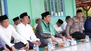Bupati Barito Utara Safari Ramadan di Desa Tawan Jaya