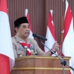 Bupati Barito Utara Buka Muscab X Pramuka