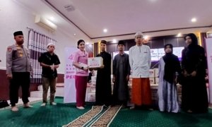 Polres Barito Utara Buka Puasa Bersama Anak Yatim dan Insan Pers