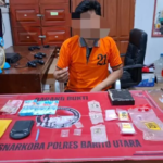 Tak Berkutik Saat Digerebek Polisi, Pria di Barito Utara Ini Simpan Sabu di Tumpukan Pakaian