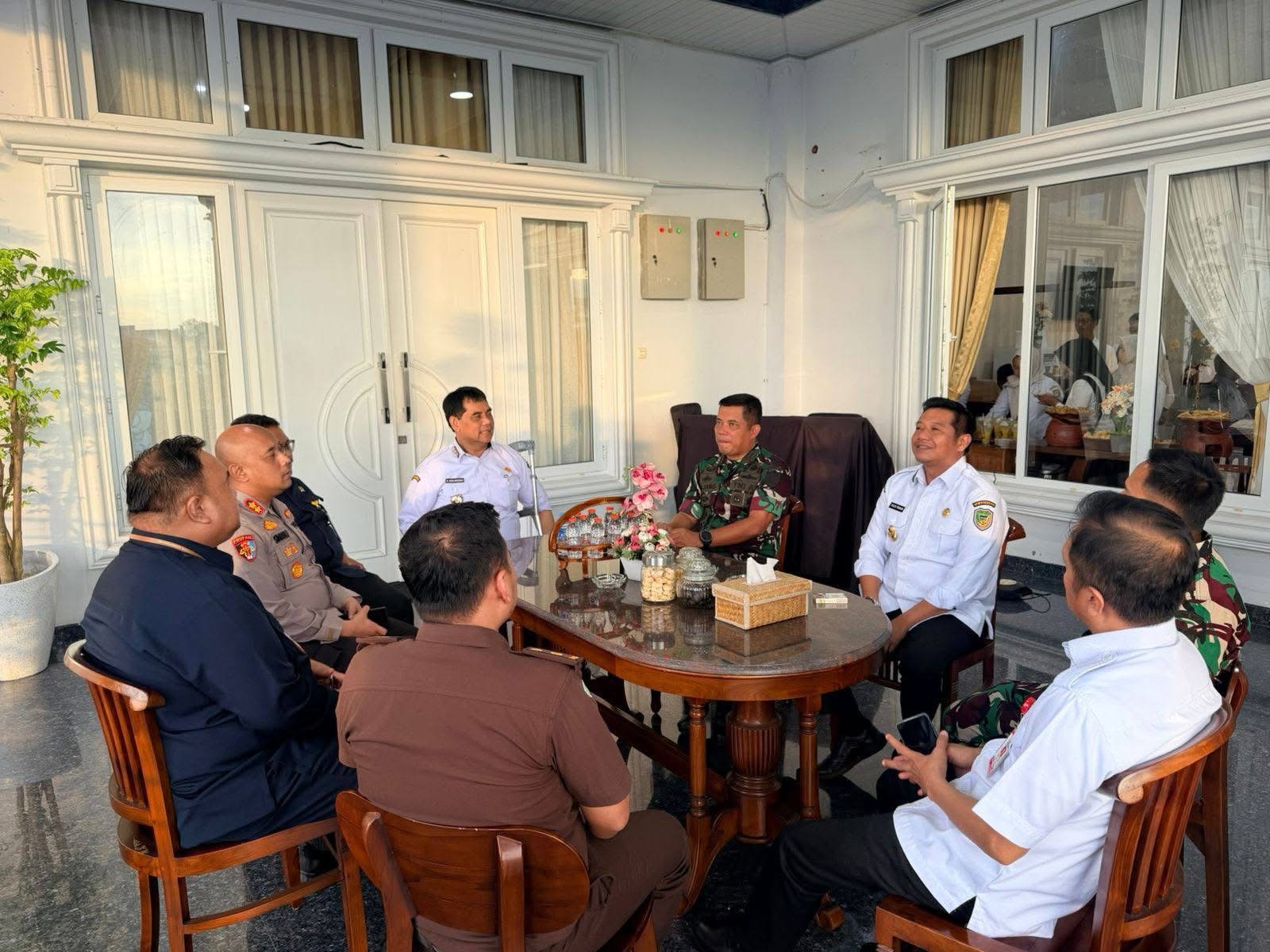 Pemkab Barito Utara Gelar Ramah Tamah Sambut Kedatangan Kasrem 102/Panju Panjang