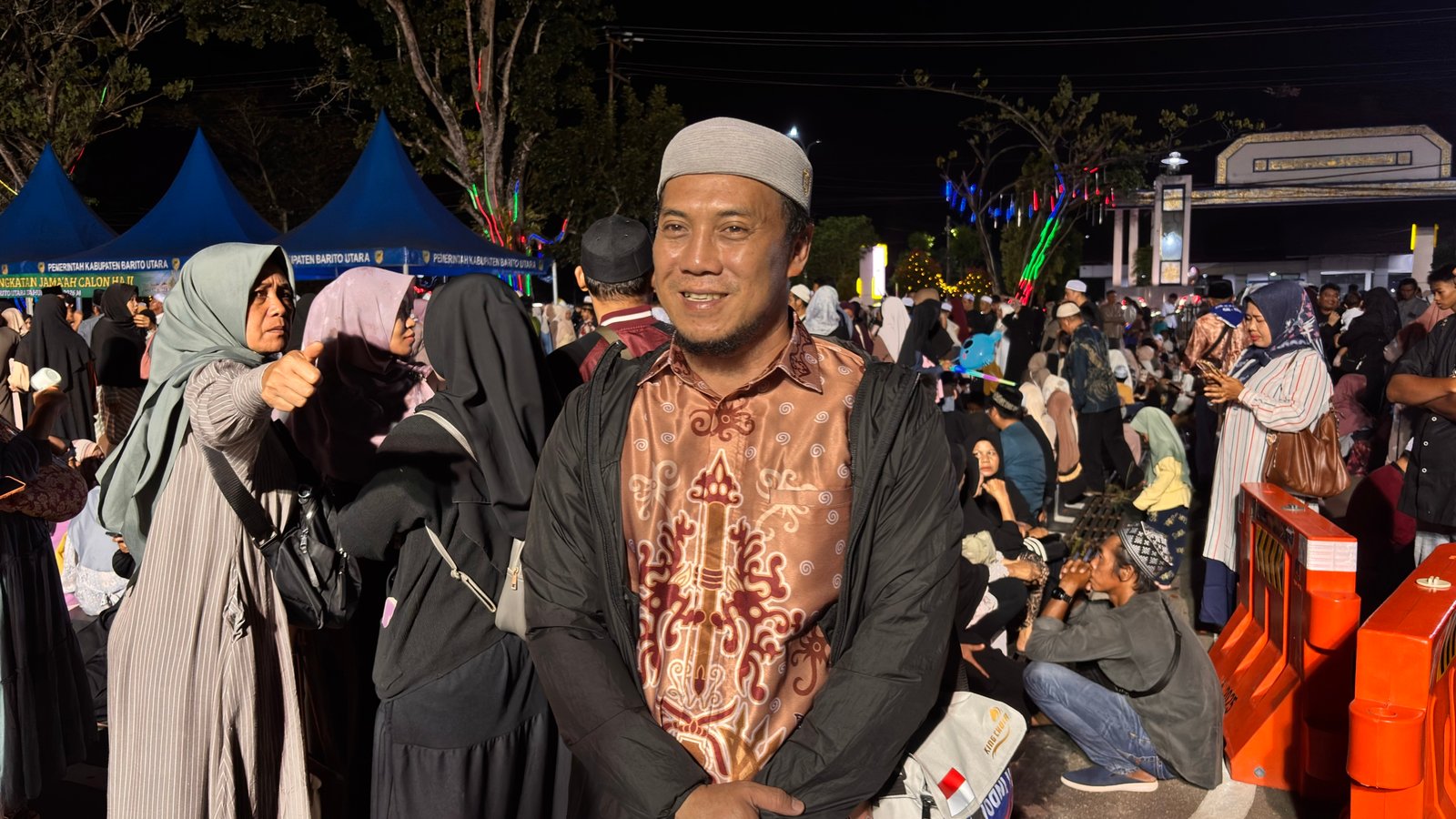Anggota DPRD Barito Utara Parmana Setiawan Imbau 111 Calon Jamaah Jaga Kesehatan Fisik