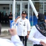 Bupati Shalahuddin Tegaskan Kesehatan Jadi Prioritas Utama Saat Pimpin Apel di RSUD Muara Teweh