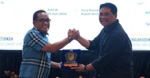 Pemkab Barito Utara dan Hulu Sungai Utara Perkuat Sinergi Melalui Silaturahmi Antardaerah