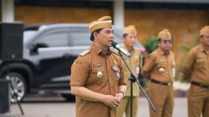 Bupati Barito Utara Tegaskan Disiplin dan Kerja Keras sebagai Kunci Sukses Pembangunan Daerah