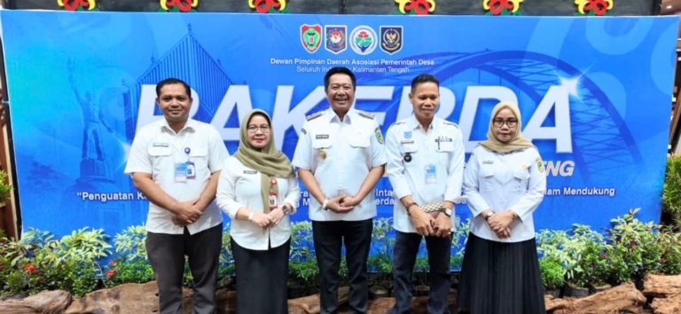 Wabup Barito Utara Hadiri Rakerda APDESI Kalteng, Dorong Sinergi Percepat Pembangunan Desa