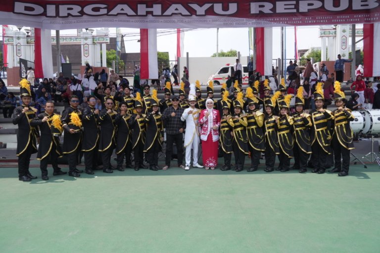 Drum Corps Swara Muda Batara Konsisten Iringi Korsik di Setiap Rangkaian HUT Kemerdekaan RI
